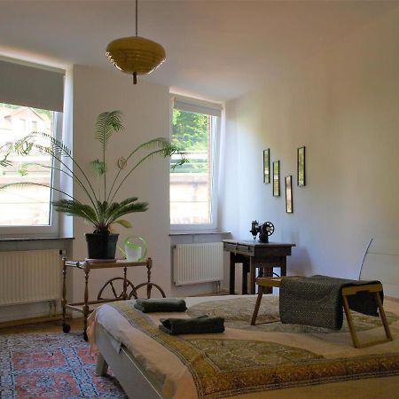 Vintage-Altbauwohnung, Smarttv & Kaffeevollautomat Idar-Oberstein Bagian luar foto